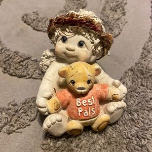 Dreamsicle angel figurine